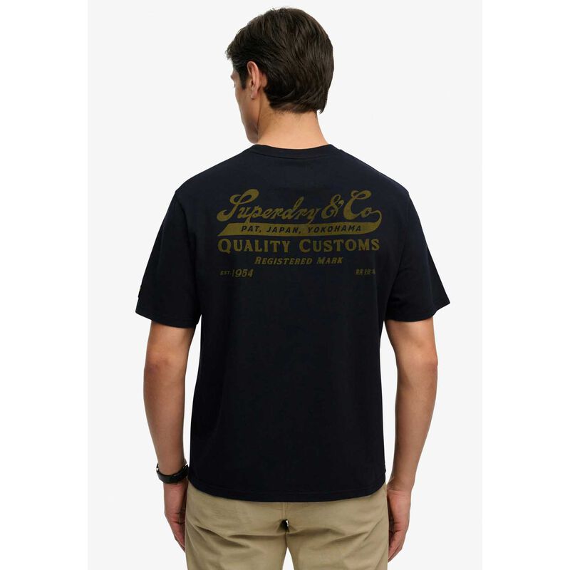 Superdry Heritage Biker Loose Tee image number 1